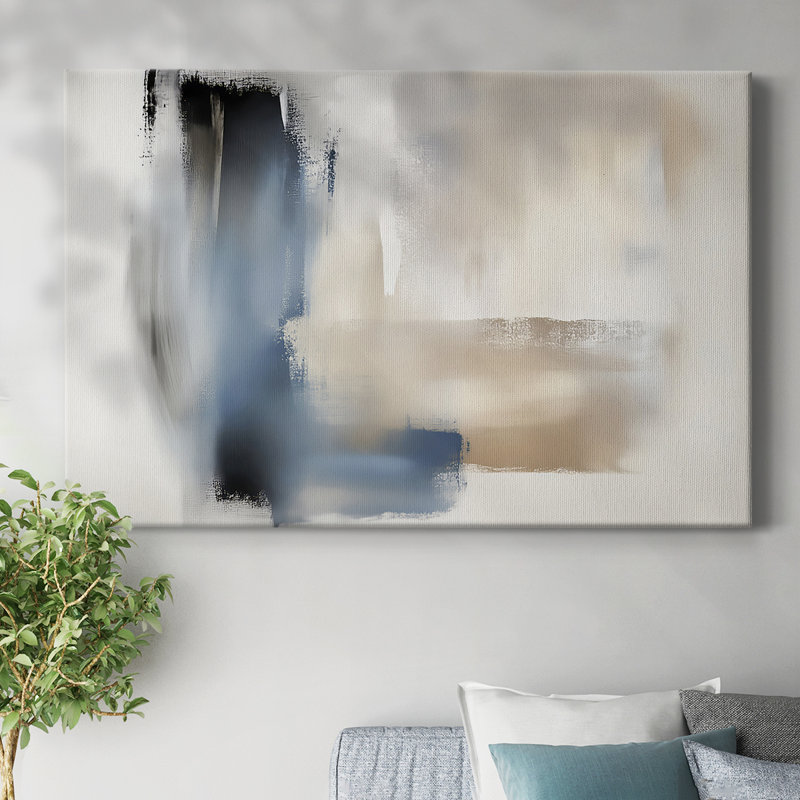Paysage abstrait, série CV III, H 12 po x l 18 po