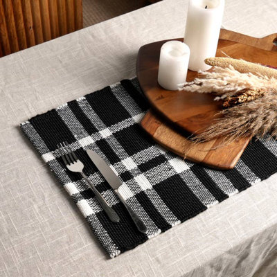 Polyester Striped Placemat