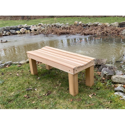 Banc d'extérieur en bois Jhonie