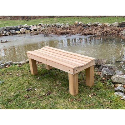 Jhonie Wood Outdoor Bench