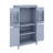 Elegant Freestanding Bathroom Storage Cabinet Organizer With Four Doors & Adjustable Shelves-119117407