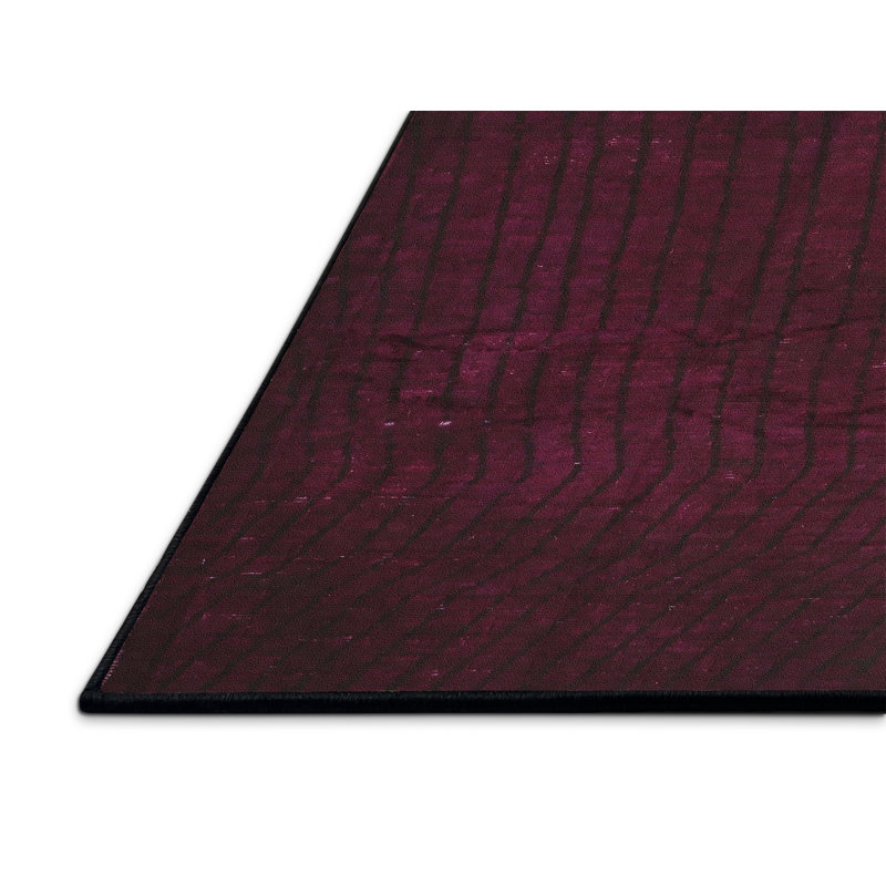 Tapis contemporain mauve, Rectangle 2 pi x 3 pi