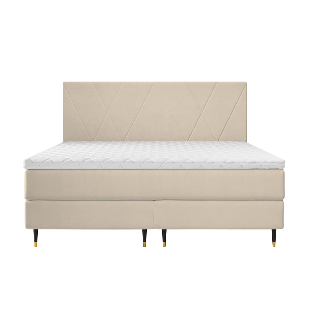 Boxspringbett Galini mit Topper