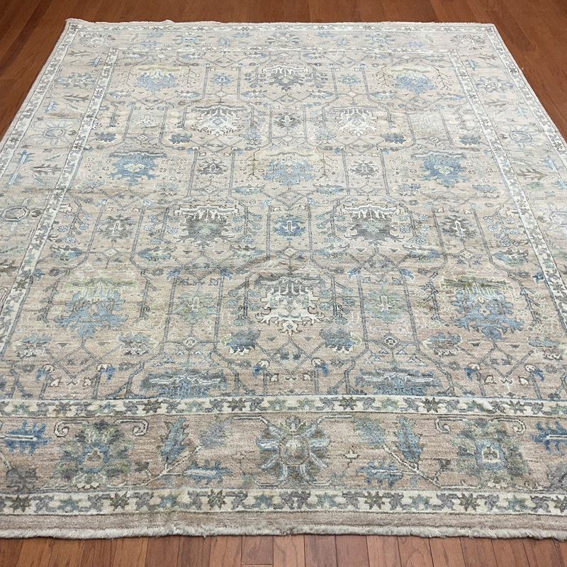 Tapis rectangulaire en laine
