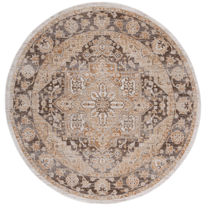 Hazel 500 Performance Oriental Rug, Round 6'