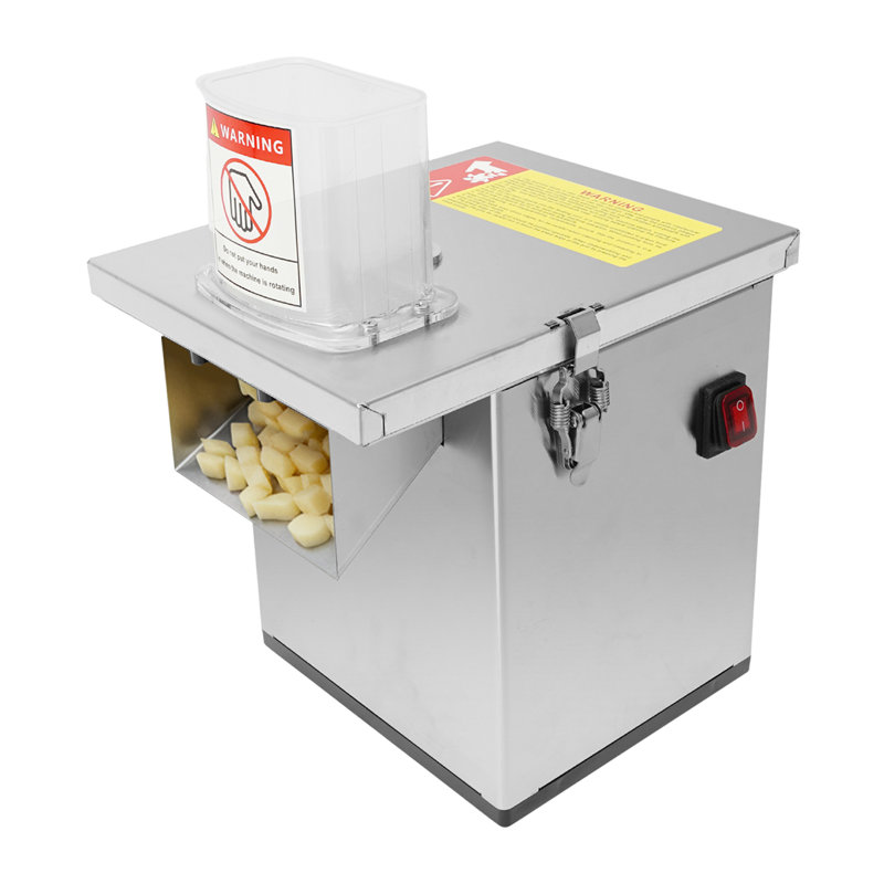 Robot de légumes professionnel 4 en 1 : trancheuse, coupe-légumes électriques, râpe et coupe-légumes ondulés pour la maison et les restaurants