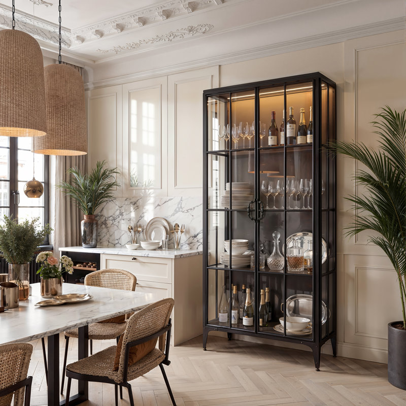 70.9"H China Cabinet