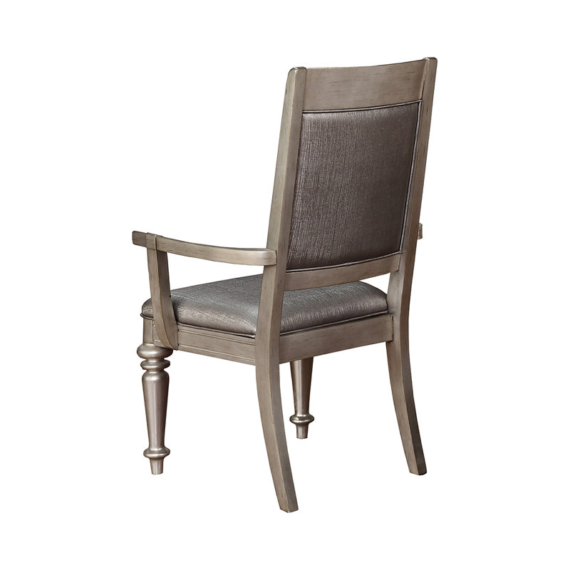 Chaise avec accoudoirs capitonnée Ashton-Thomas