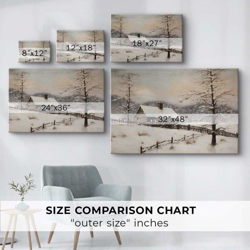 Paysages rétro-Cxxxi - Cavas enveloppés de galerie, 24 x 36