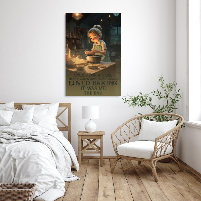 Impression sur toile, "A Girl Who Really Lived", H 14 po x l 11 po x P 1,25 po