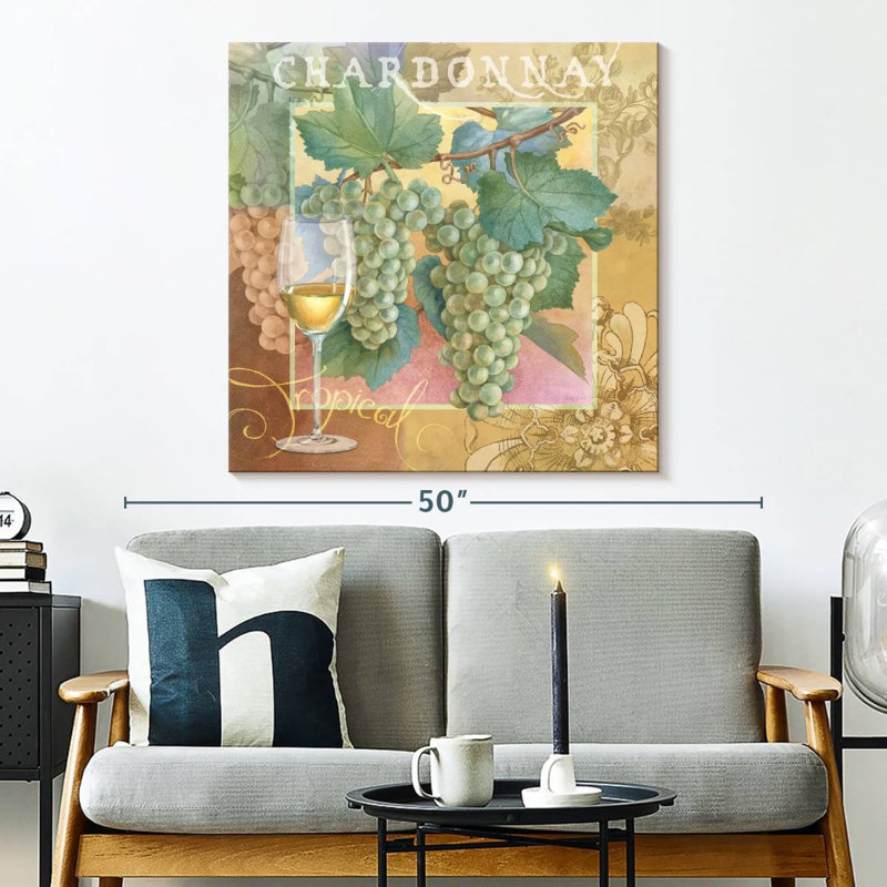 Yarlin Chardonnay Nostalgia, H 33 po x l 33 po