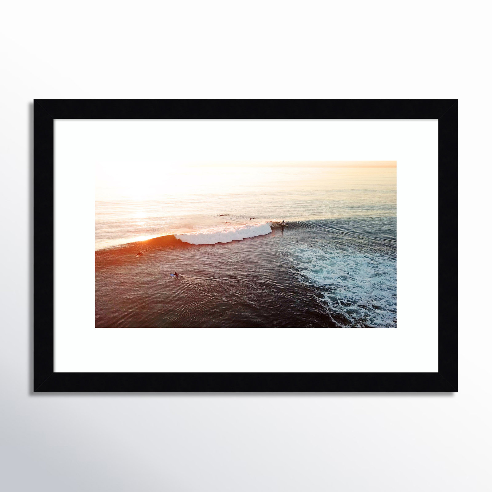 La Jolla 1 by Rachel Dowd, Noir Black Framed, 16.38" H x 25.38" W x 0.875" D