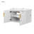 30'' Wall-Mounted Single Bathroom Vanity With Ceramic Top