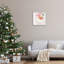 Estampe numérique Pastel Jolly Santa encadrée, design par Mollie B.-465011473-465011479