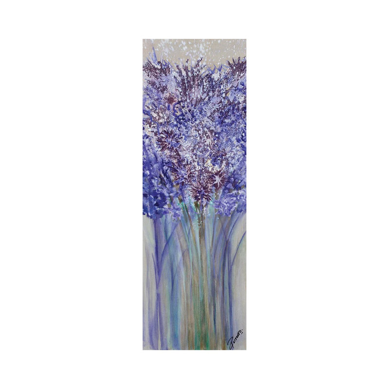 Lavender Strong II by Roberto Gonzalez - Wrapped Canvas Panoramic Gallery-Wrapped Canvas Giclée