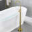 1 Handle Floor Clawfoot Tub Faucet-82941387