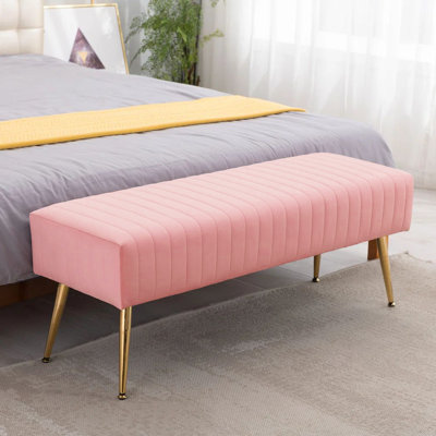 Banc en velours Rodjanae