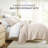 Quilt Set- Lightweight - All Season Quilted Coverlet - Geometric Maze Apricot-105628360
