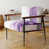 Purple Polyester