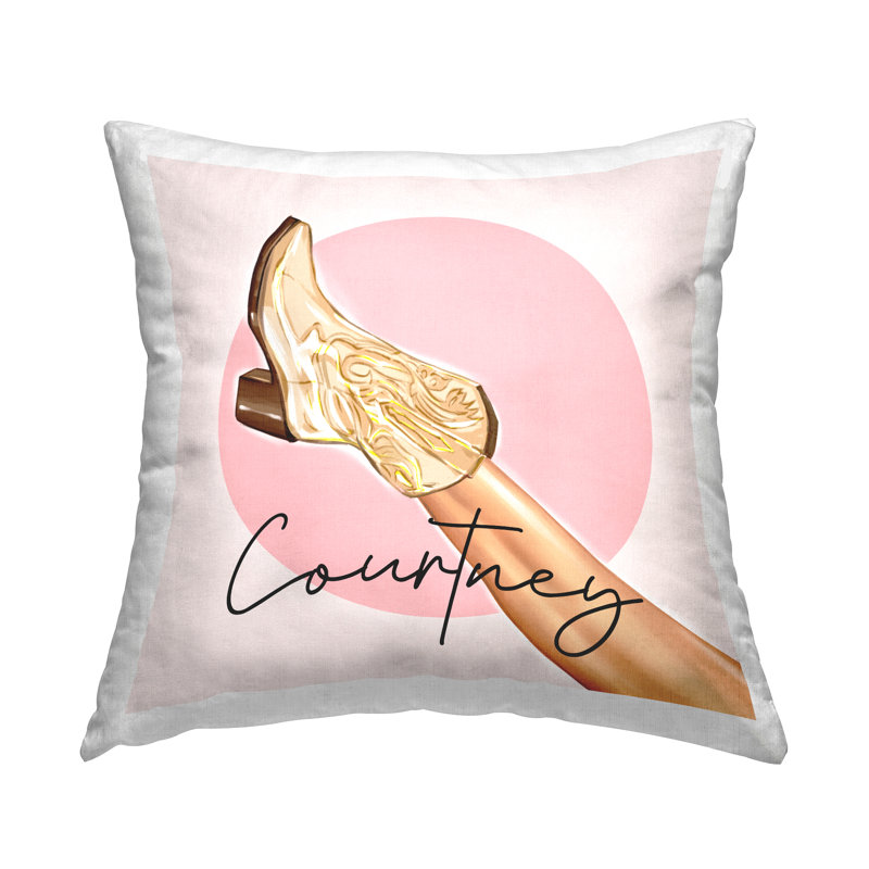 Coussin Chic Cowgirl, Oui