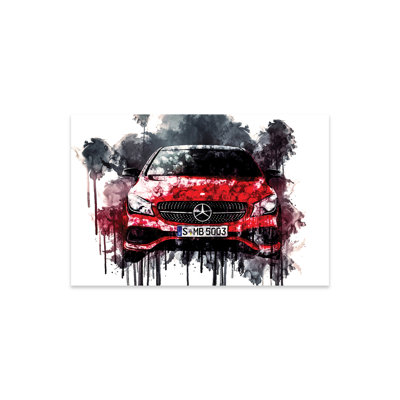 " 2017 Mercedes Benz CLA " Painting