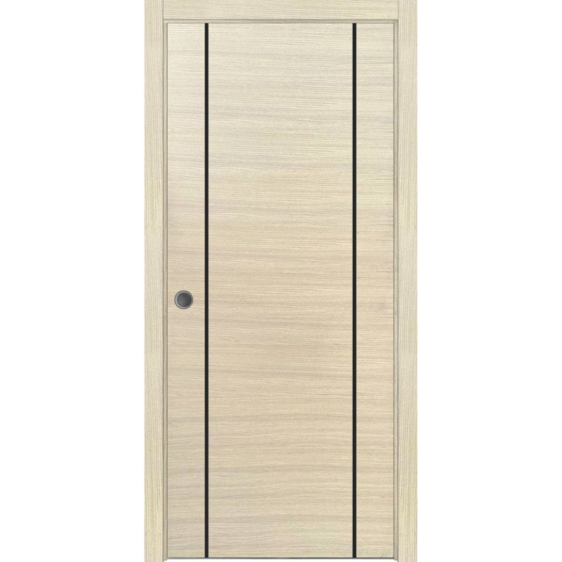 Portes françaises en bois massif massif, 36 po x 96 po