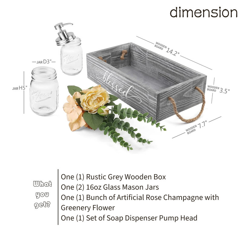 Rangement en bois pour papier hygiénique, boîte pour réservoir de toilette (grande), Gris