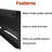 Quickflame Wind Guards For 36" Griddle Front And Rear Grease Models