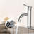 Bathroom Faucet - Modern, Brushed Nickel, Single Hole, Smooth Water Discharge Sink 1 Comfortable Stream-121612894
