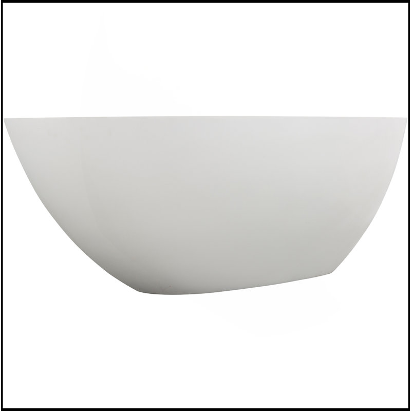 Baignoire autoportante de luxe avec conception ergonomique et isolation thermique pour une détente ultime