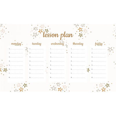 Magnetic Lesson Plan Abstract Constellations