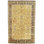 Hand Knotted Wool Area Rug in Gold And Black
