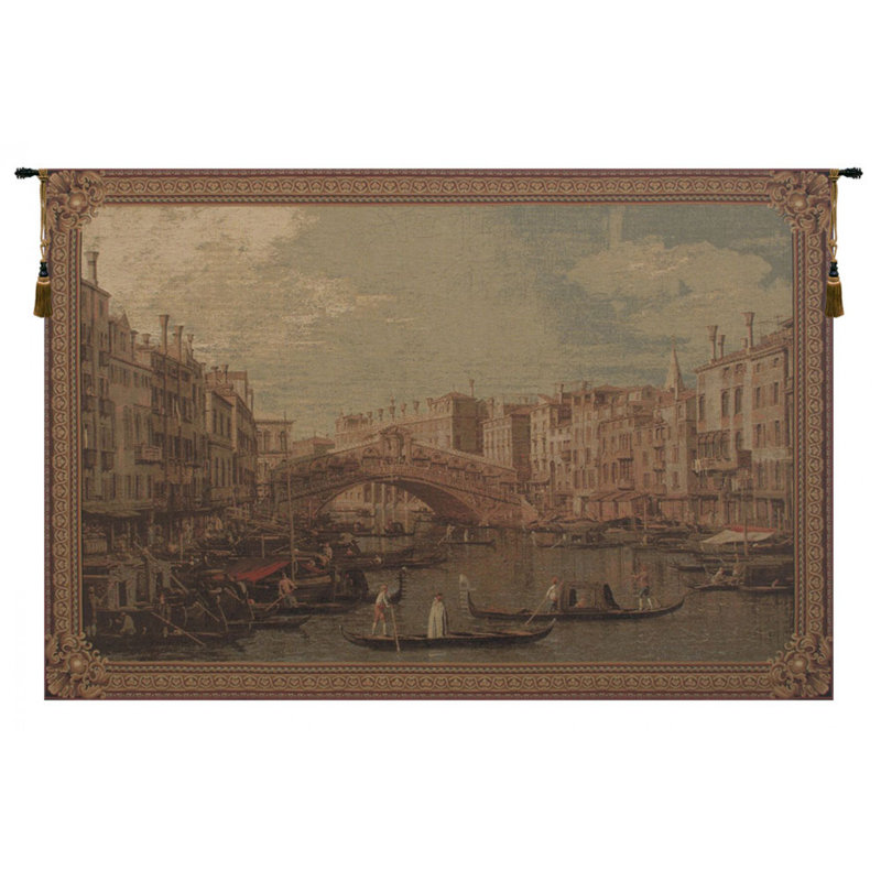 Rialto Loom Woven Cotton Blend Wall Hanging, 57" H x 78" W