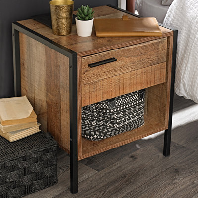 43.8cm W Bedside Table