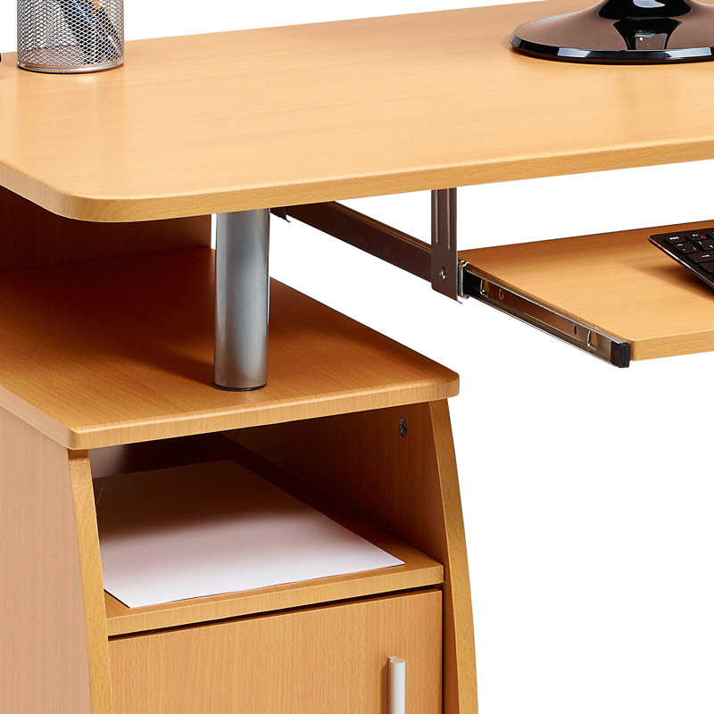 Leamont Computer Desk, Beech