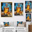 «Blue Fragrant Bottles Of Perfumes 3», art mural parfums-2073015342-2073015302