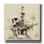  «Pirate Ship Blueprint 2» par Ann Klee, art mural sur toile, 12 po x 12 po-1745243646
