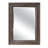 Metal Flat Wall Mirror
