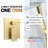 LAVA ODORO Modern Square Shower System With Rainfall Shower Head And Handheld Spray, Pressure Balanced Valve, All-Metal Construction, Diverter Trim Kit-114406163