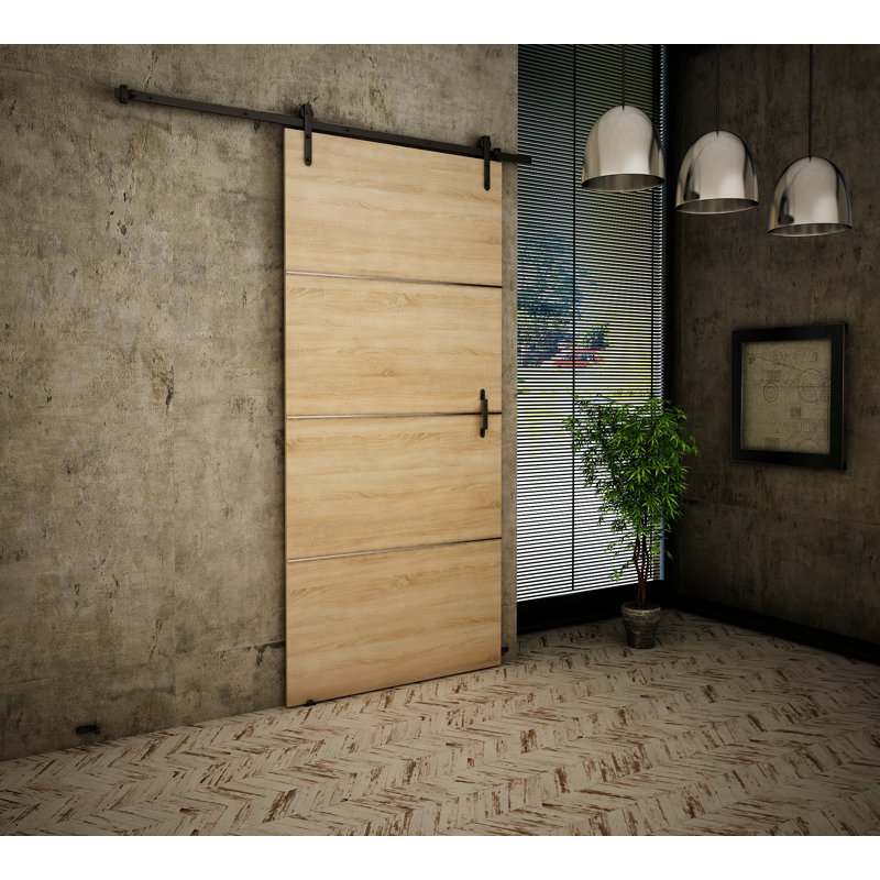 Melahat Single Doors Laminate, BOLK1208, Light Oak