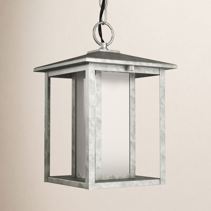Vermont Outdoor Pendant, Weathered Pewter, No