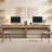 Pomodoro Boho Rattan 3-Drawer Storage Desk-861470907-867220973
