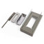 Glass Bio-Ethanol Outdoor Tabletop Fireplace with Flame Guard