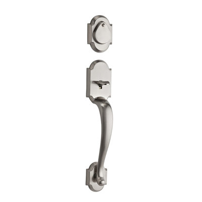 Austin Exterior Portion Handleset with Single Cylinder Deadbolt (Interior Portion Sold Separately)