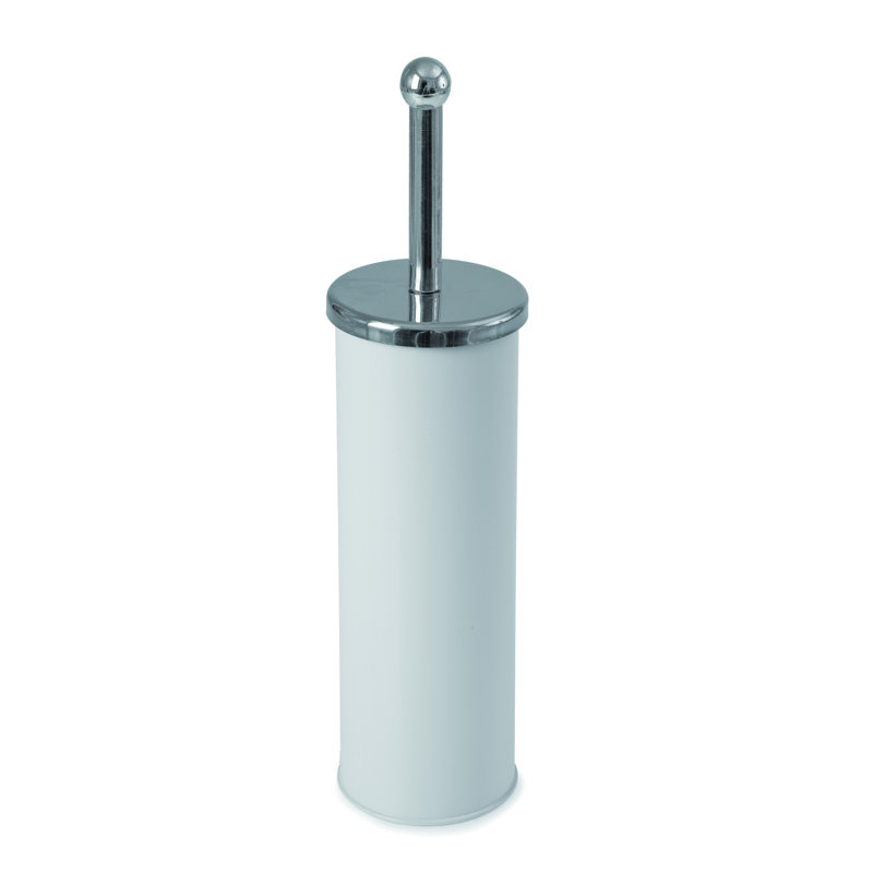 Toilet Brush & Holder - Black, White