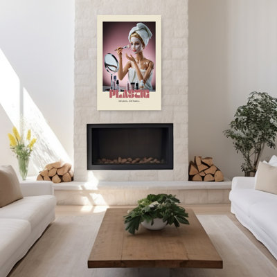 Art mural contemporain abstrait Flawless Doll