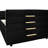 Modern Twin Daybed With Pull - Out Trundle, Black Velvet Bed, Stable Wood And Metal Frame, Ideal For Sleepovers, No Box Spring Upholstered Space Saving Solution Apartments, Construction, Fast Assembly