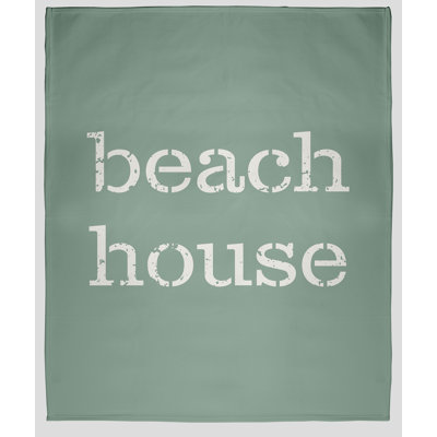 Couverture polaire Beach House