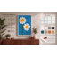 Twin Daisies Botanical - Wrapped Canvas-829451784-829451787