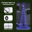  LED Christmas Tree 100 x 100 x 250 cm Metal-1009339193
